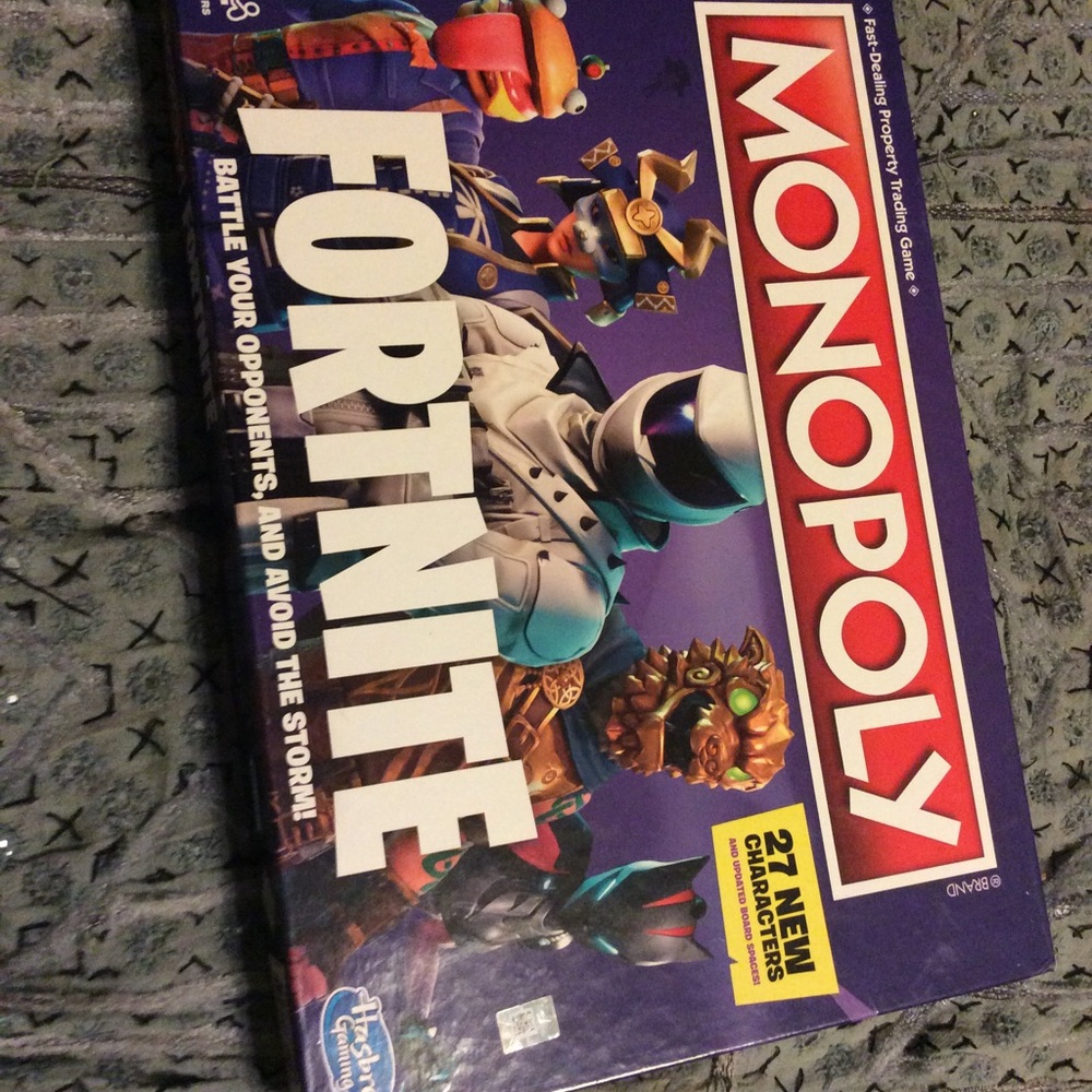Fortnite Monopoly game